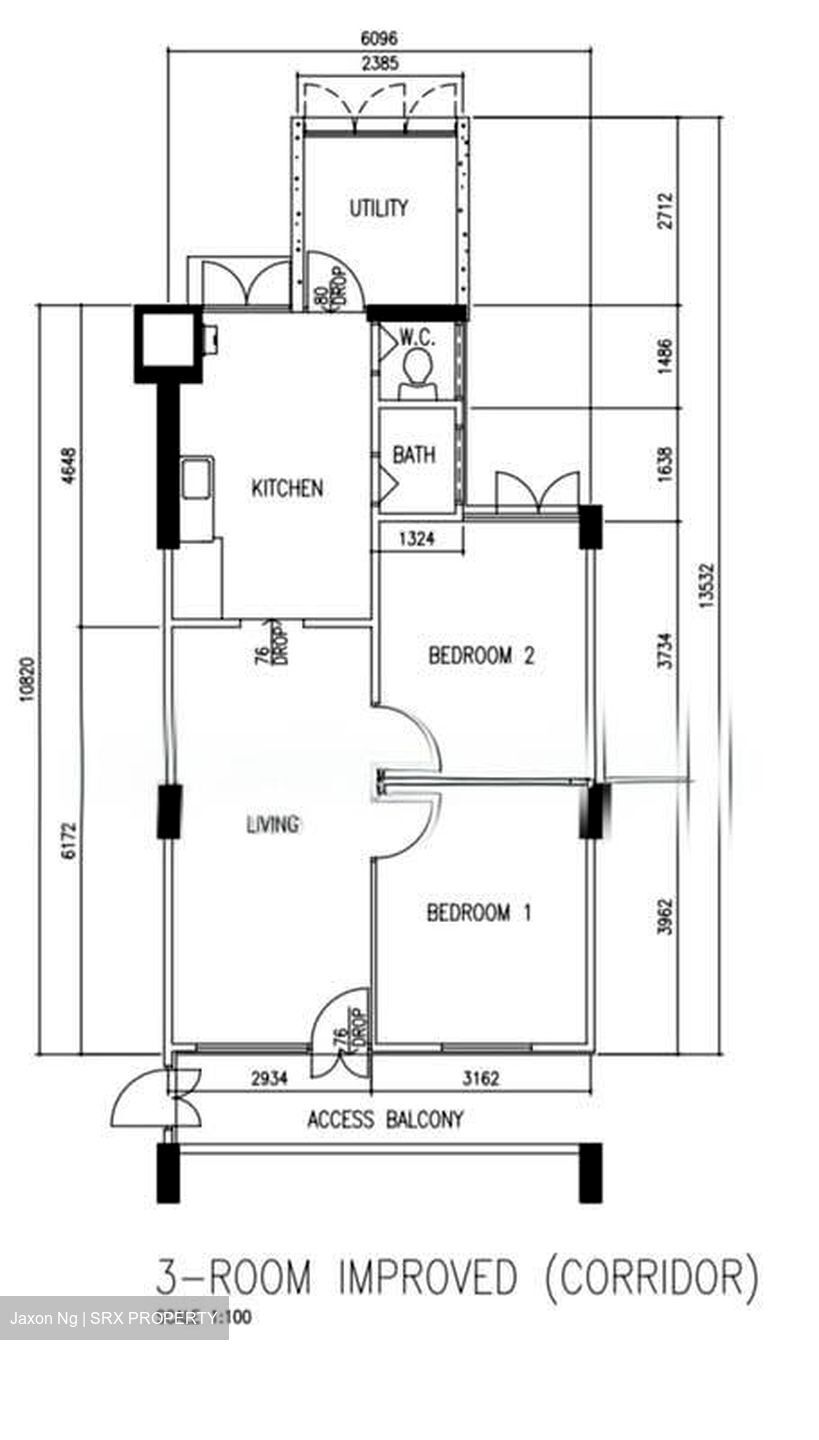Blk 12 Holland Vista (Queenstown), HDB 3 Rooms #584969321